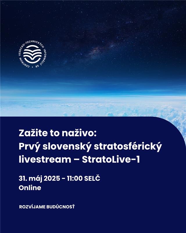 Prvý slovenský stratosférický live stream: StratoLive-1