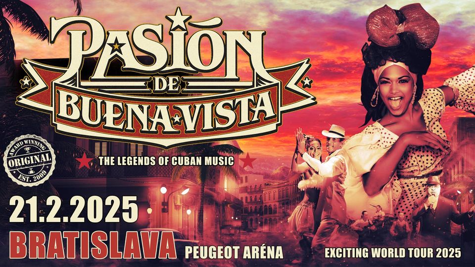 PASIÓN DE BUENA VISTA - 21.02.2025 - Bratislava
