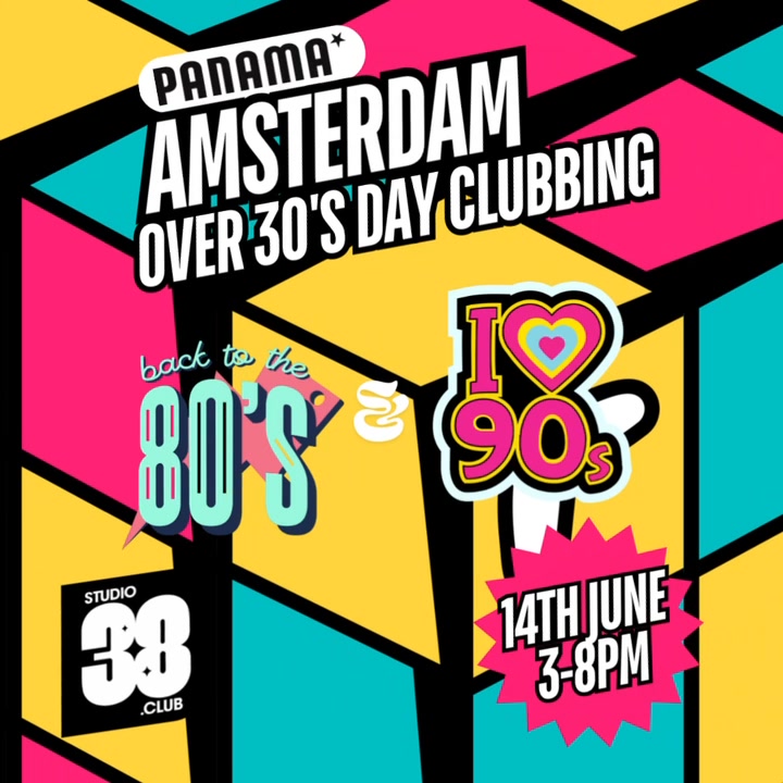 Amsterdam: Over 30s Daytime Clubbing 80s/90s Classics