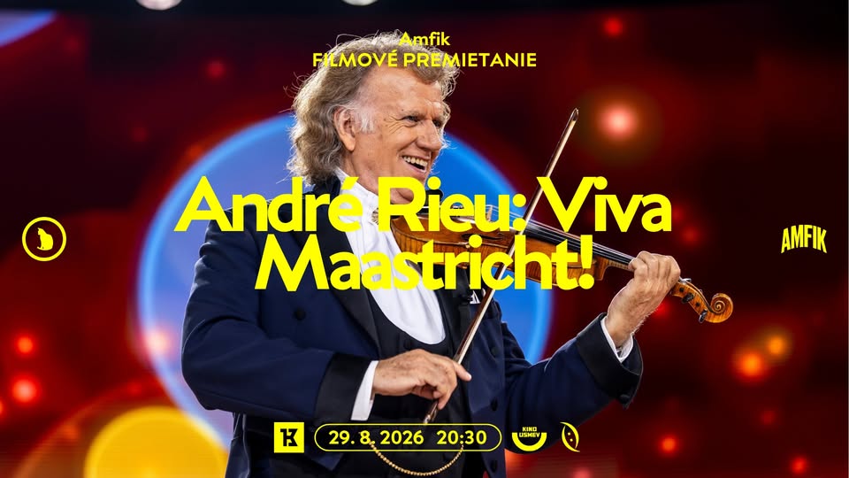 ANDRÉ RIEU 2026 Letný koncert: Viva Maastricht! v Amfiku