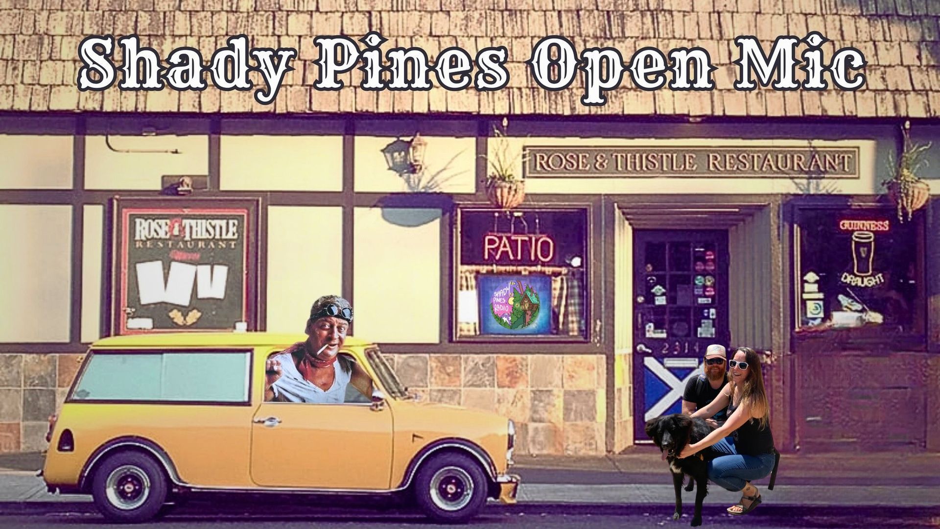 🎤 Last Shady Pines Open Mic at Rose & Thistle for 2025!
