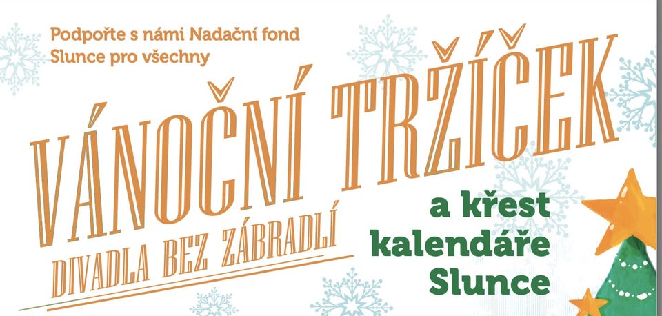 Vánoční tržíček v Divadle Bez zábradlí