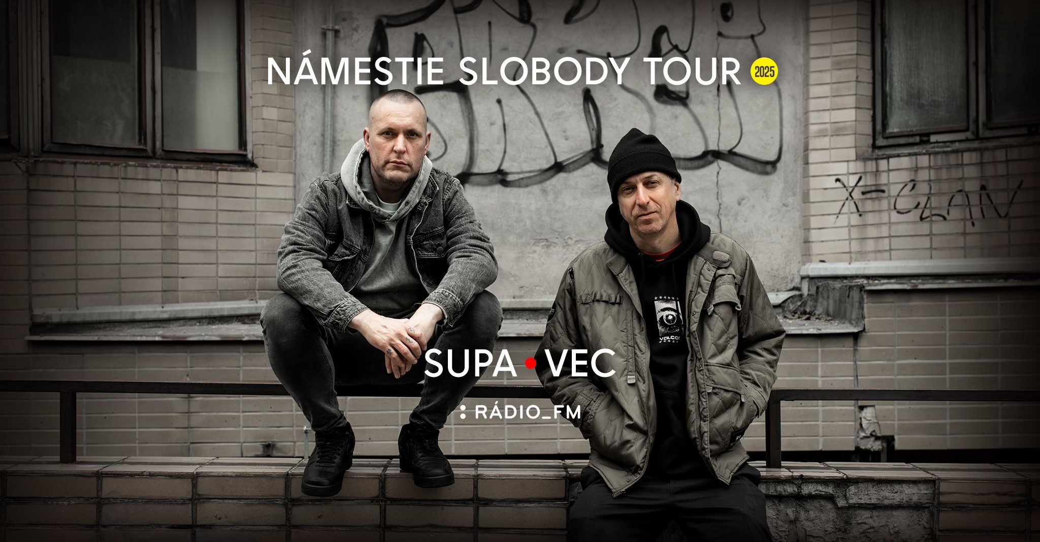 Supa • Vec : Námestie slobody tour 2025 / Veľký Krtíš