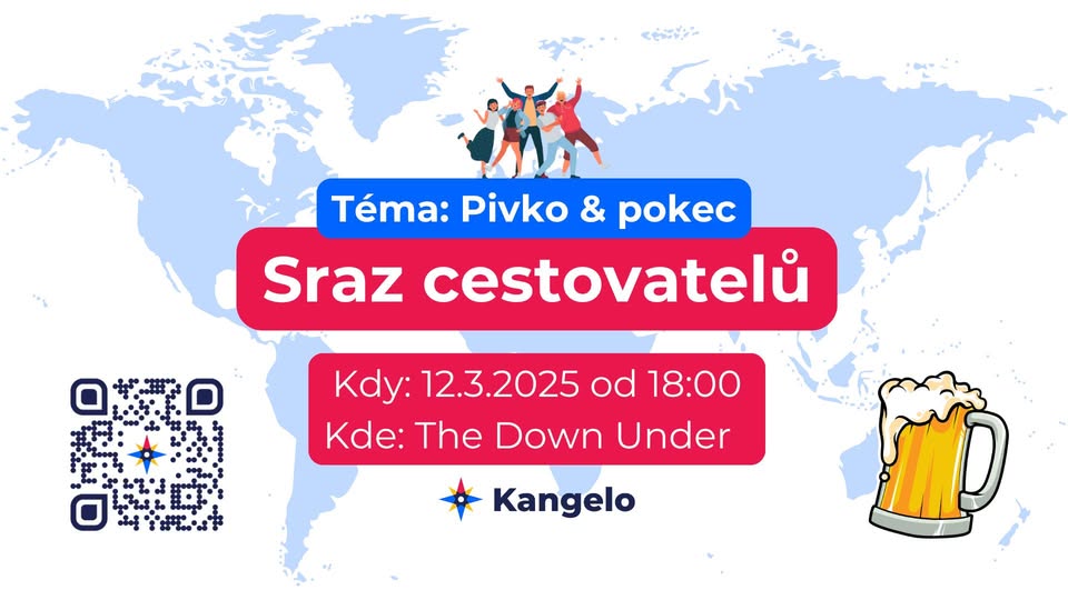 Sraz cestovatelů č. 81 - Pivko & pokec | Praha | Téma: Bude zveřejněno