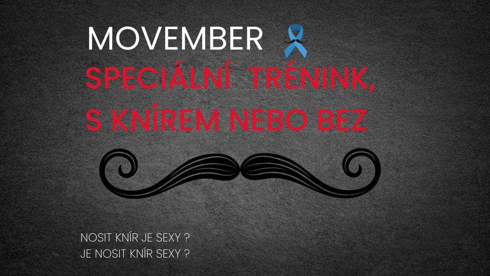 Movember speciál trénink
