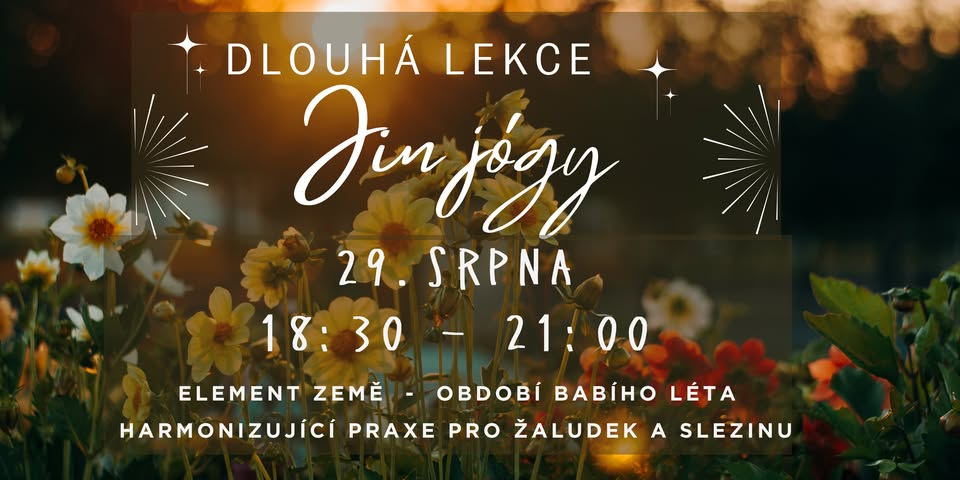 Dlouhá Jin jóga pro babí léto