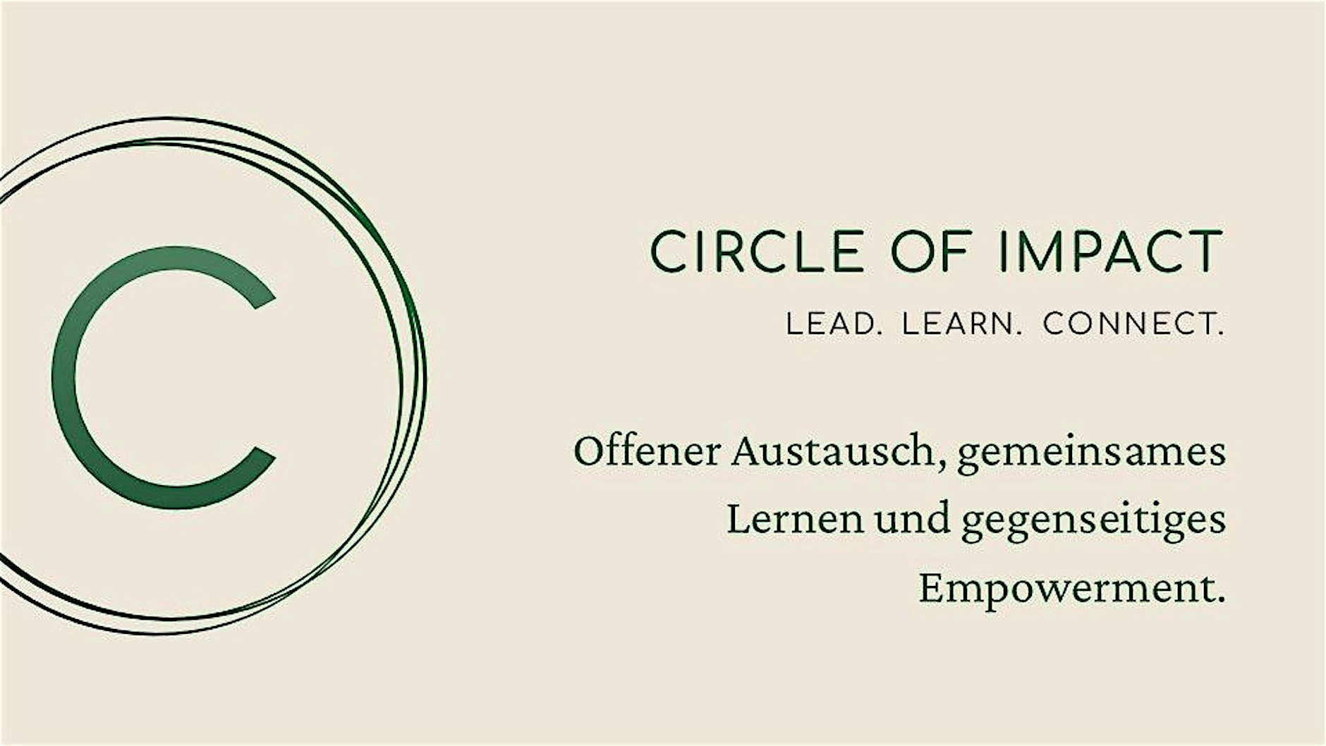 August-Treffen Circle of Impact