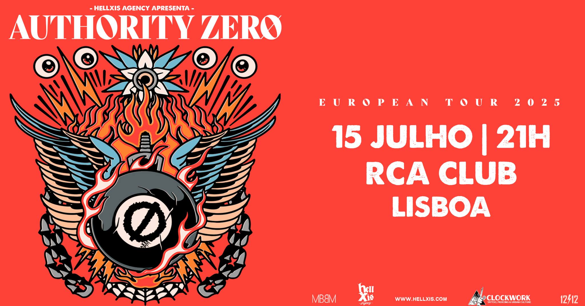 AUTHORITY ZERO @ RCA Club - Lisboa