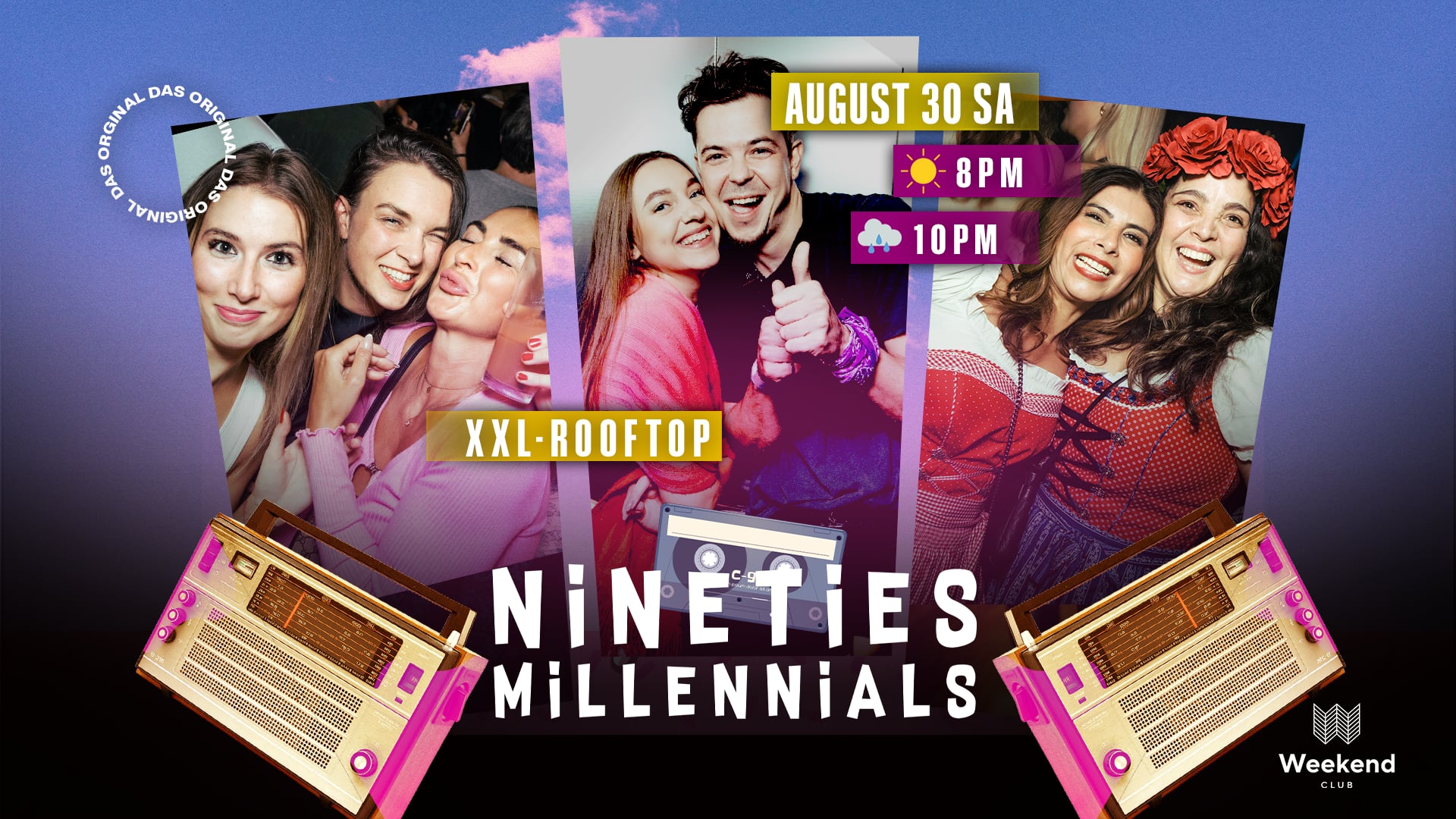 Back to 90s & Millennials: XXL Summer Closing