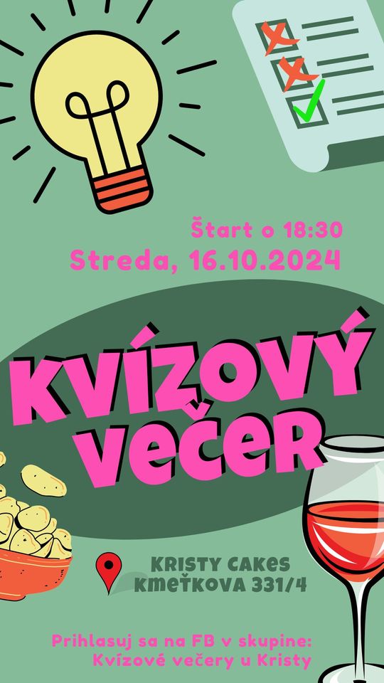 Kvízový večer u Kristy