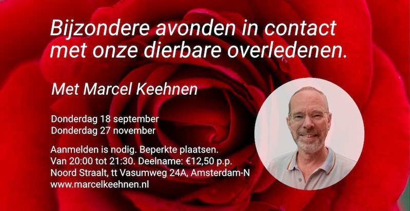Een bijzondere avond in contact met onze dierbare overledenen.