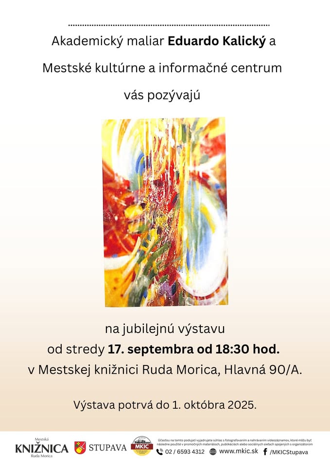 Eduardo Kalický - Jubilejná výstava