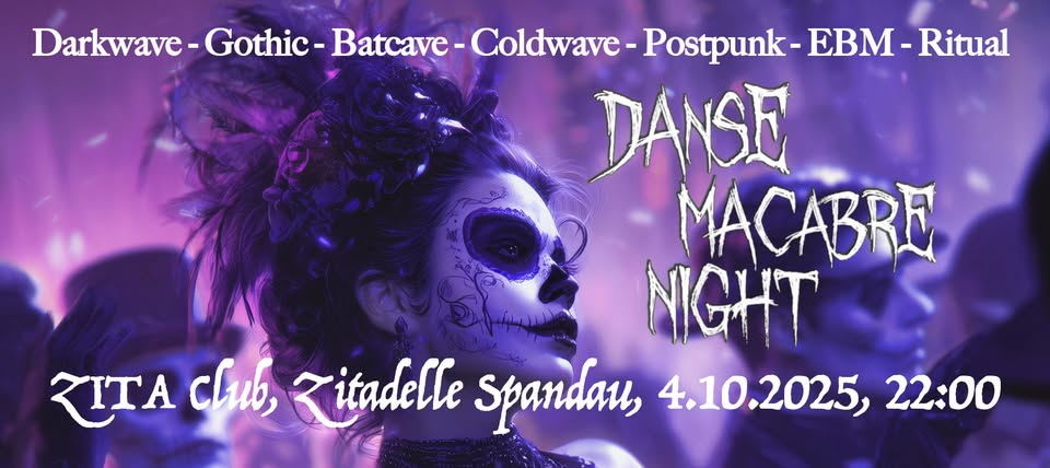 Danse Macabre Night - Herbst Edition mit DJ Bruno Kramm [Das Ich] & DJ Jolly [Stuttgart Schwarz]