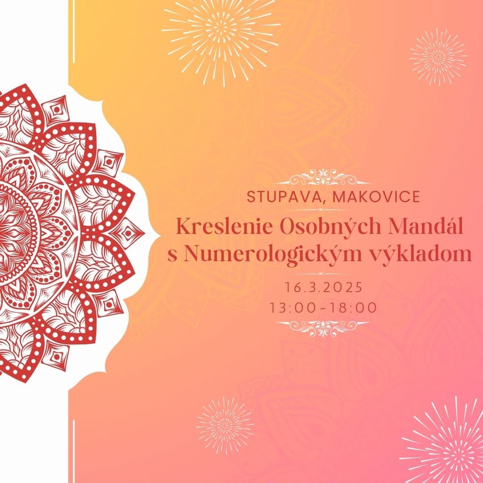Kreslenie Osobných mandál s Numerologickým Výkladom v Stupave