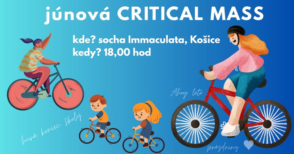 Critical Mass Košice – Júnová