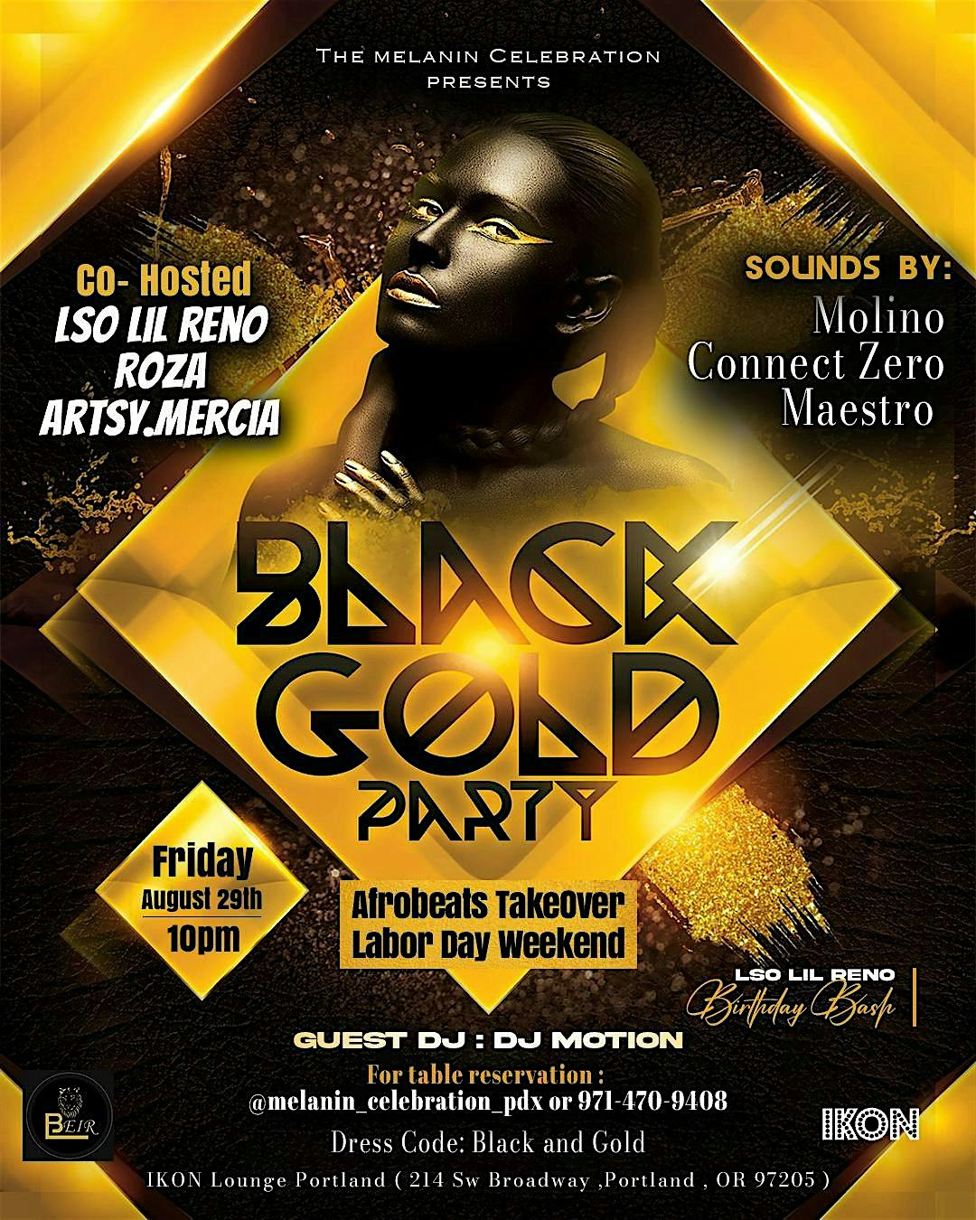 The Black & Gold Party