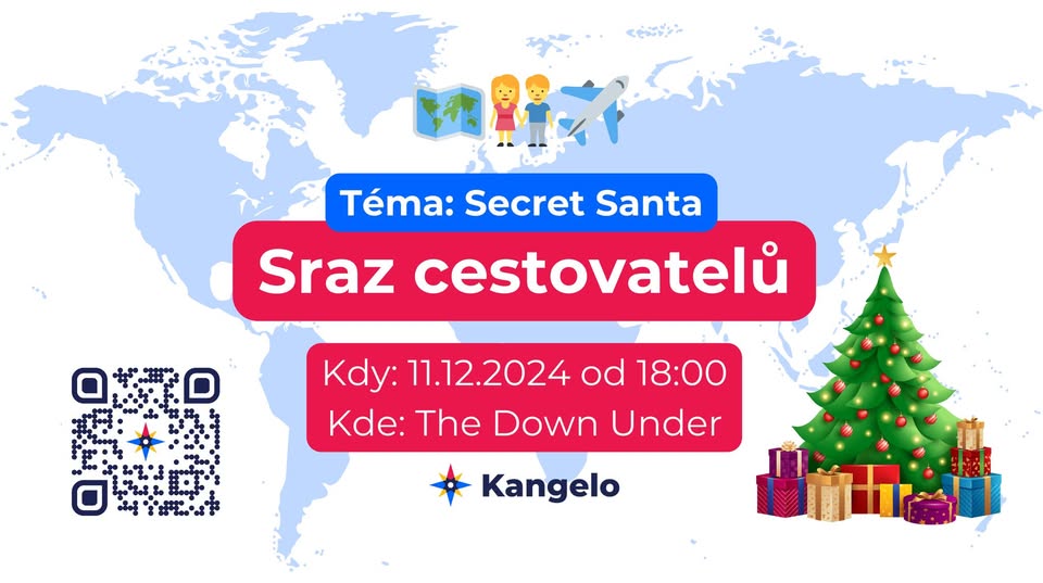Sraz cestovatelů č. 78 - Pivko & pokec | Praha | Téma: Secret Santa