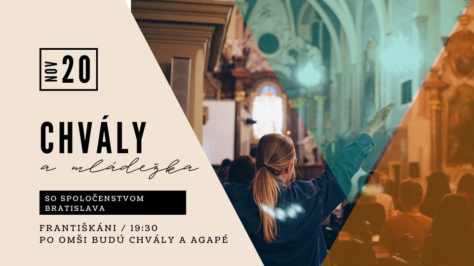Mládežka a chvály u Františkánov