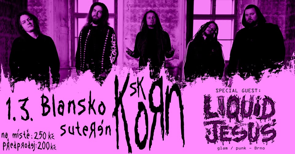 KoRn SK & Liquid Jesus v Suterénu / 1.3. BLANSKO