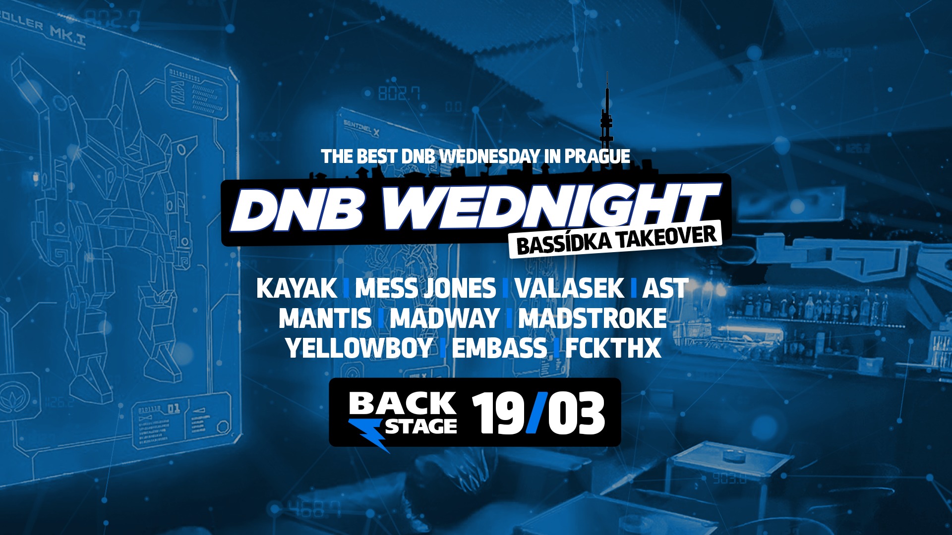DNB Wednight - Bassídka Takeover