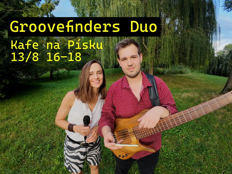 Groovefinders duo v Kafe na Písku