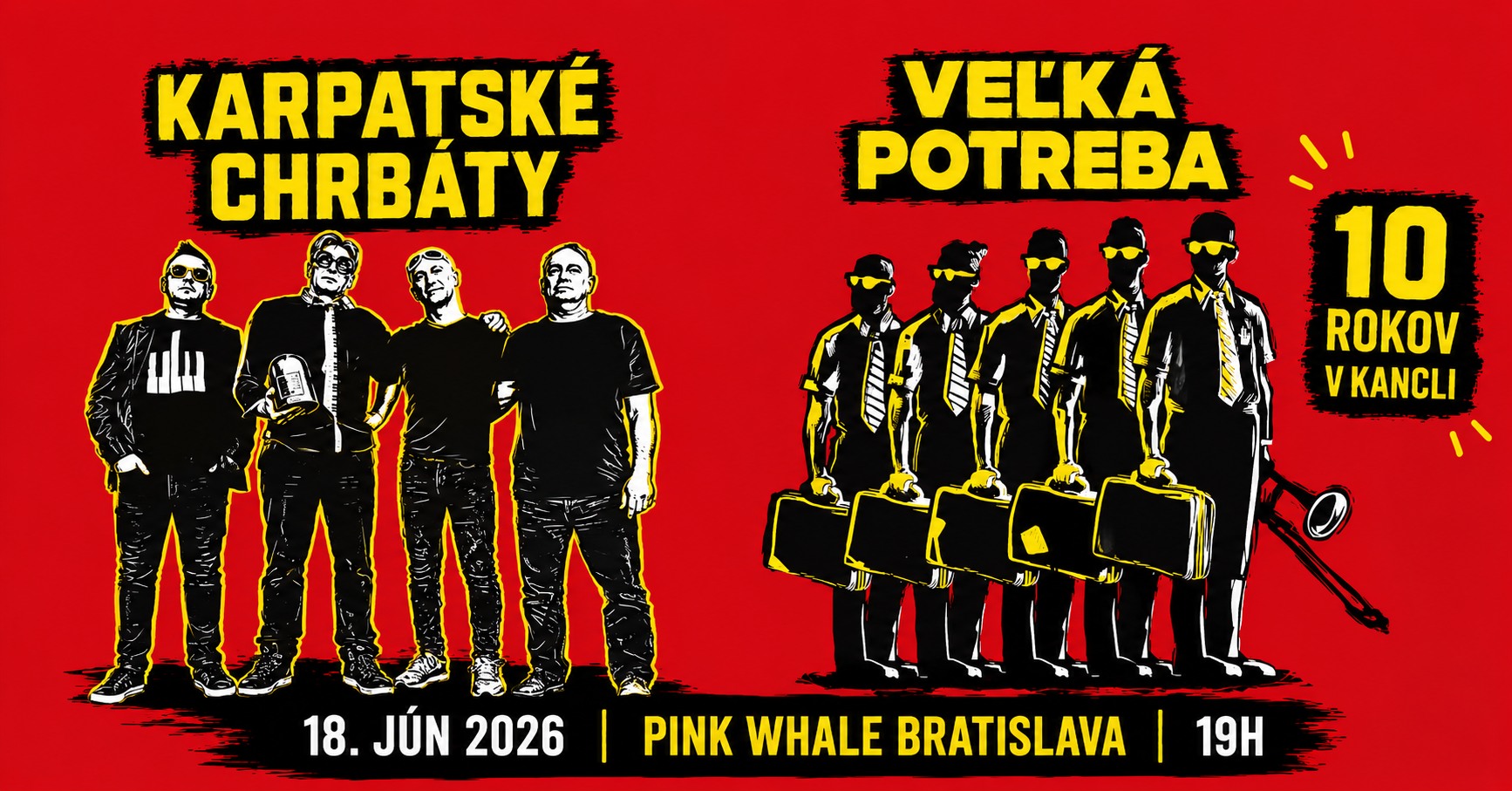 Karpatské Chrbáty & Veľká Potreba (10 rokov v kancli)