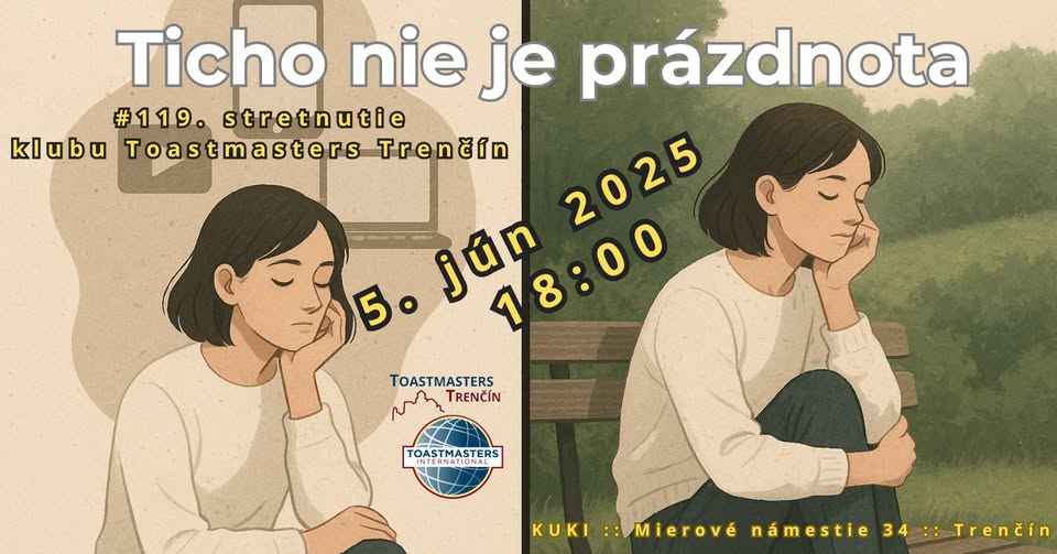 #118. stretnutie klubu Toastmasters Trenčín