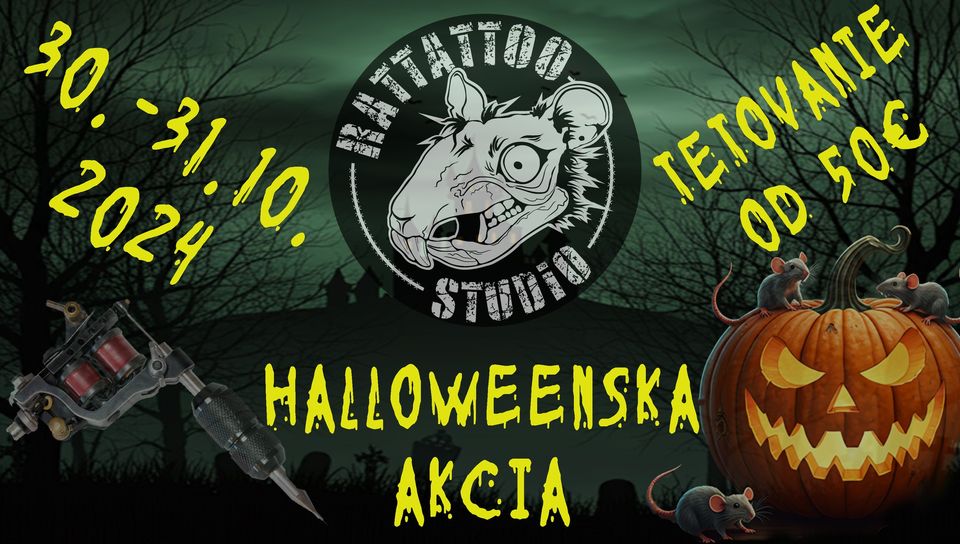 Halloween v Rattattoo Studio