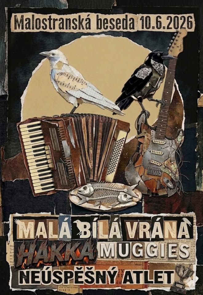 Hakka Muggies, Neúspěšný atlet a Malá bílá vrána v Malostranské besedě