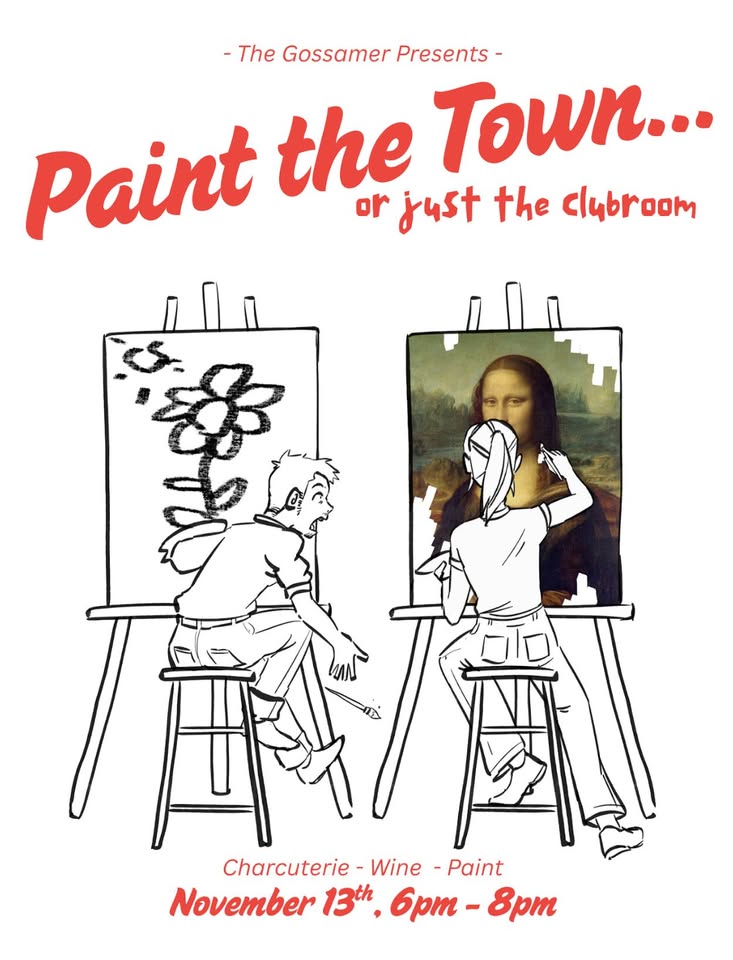 Paint the Town... or Just the Clubroom!