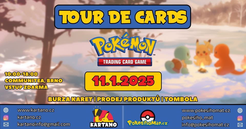 Tour de Cards - Pokémon burza