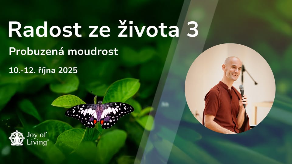 Meditační workshop I Radost ze života 3 Probuzená moudrost I Živě a Online