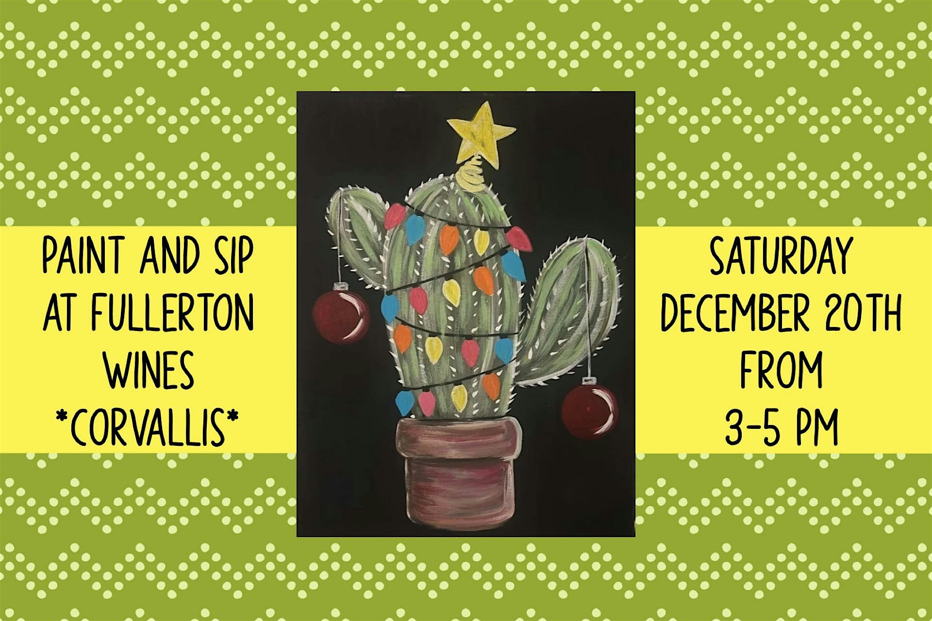 Paint and Sip At Fullerton Winery *Corvallis*