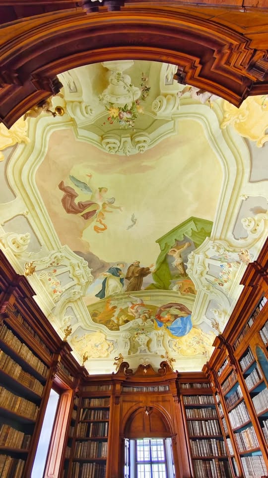 🇨🇿Prohlídka historické knihovny🇨🇿