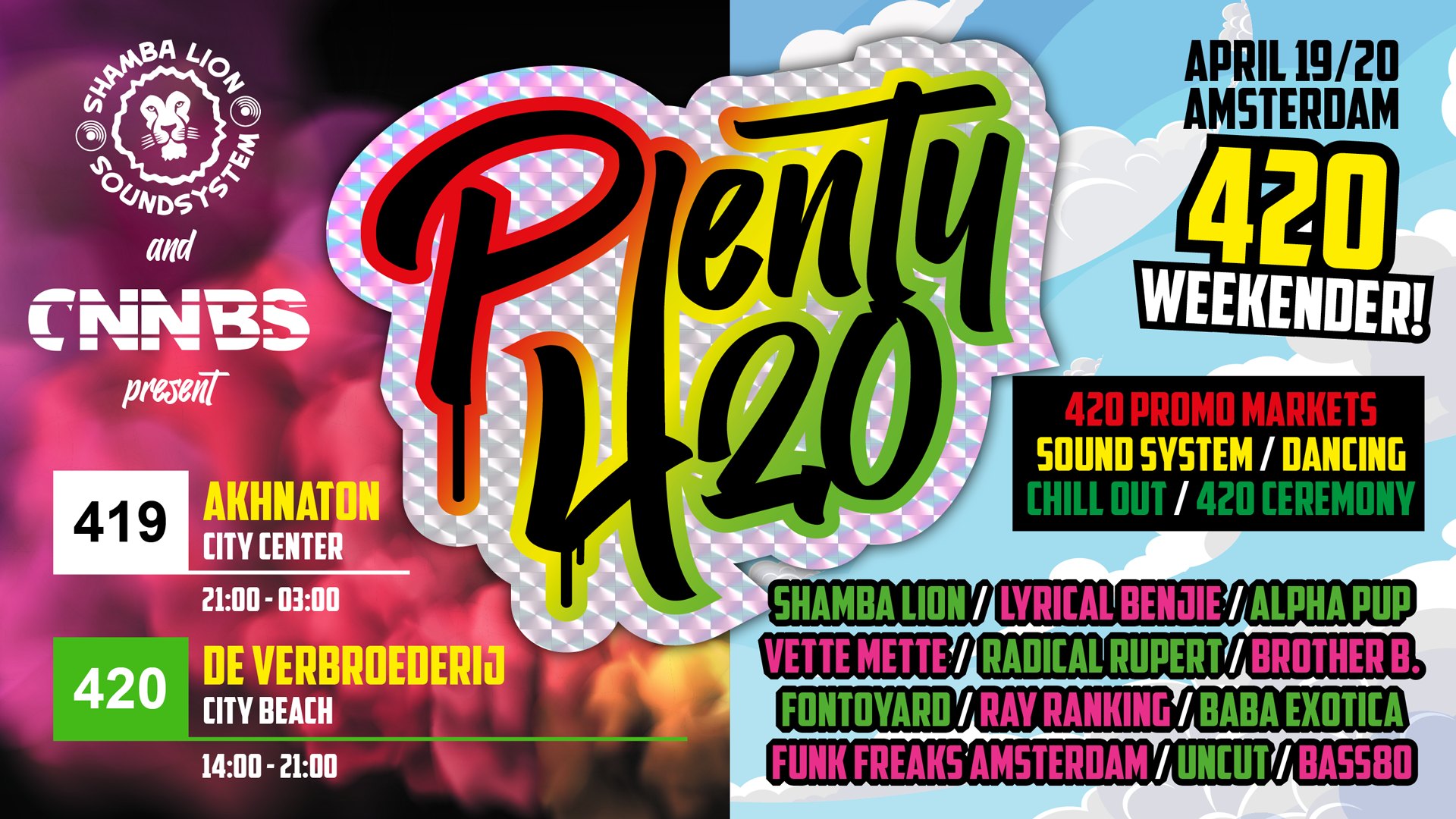 PLENTY 420 WKNDR 19/4