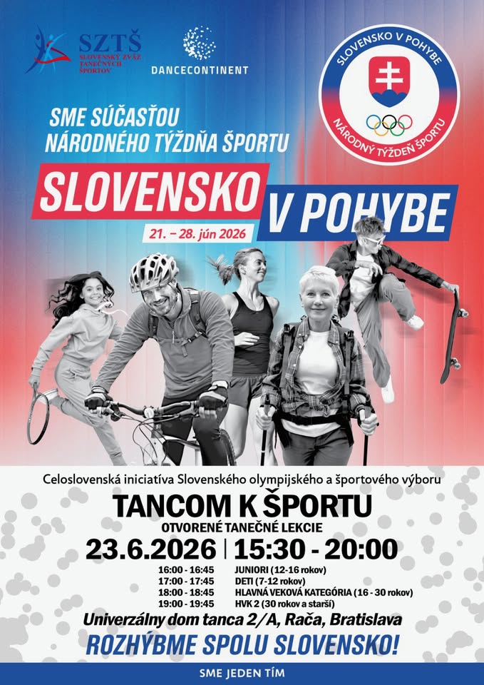 TANCOM K ŠPORTU