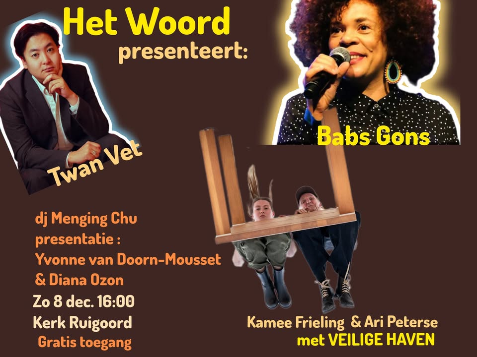 Het Woord met: Babs Gons, Twan Vet, Kamee Frieling & Ari Peterse