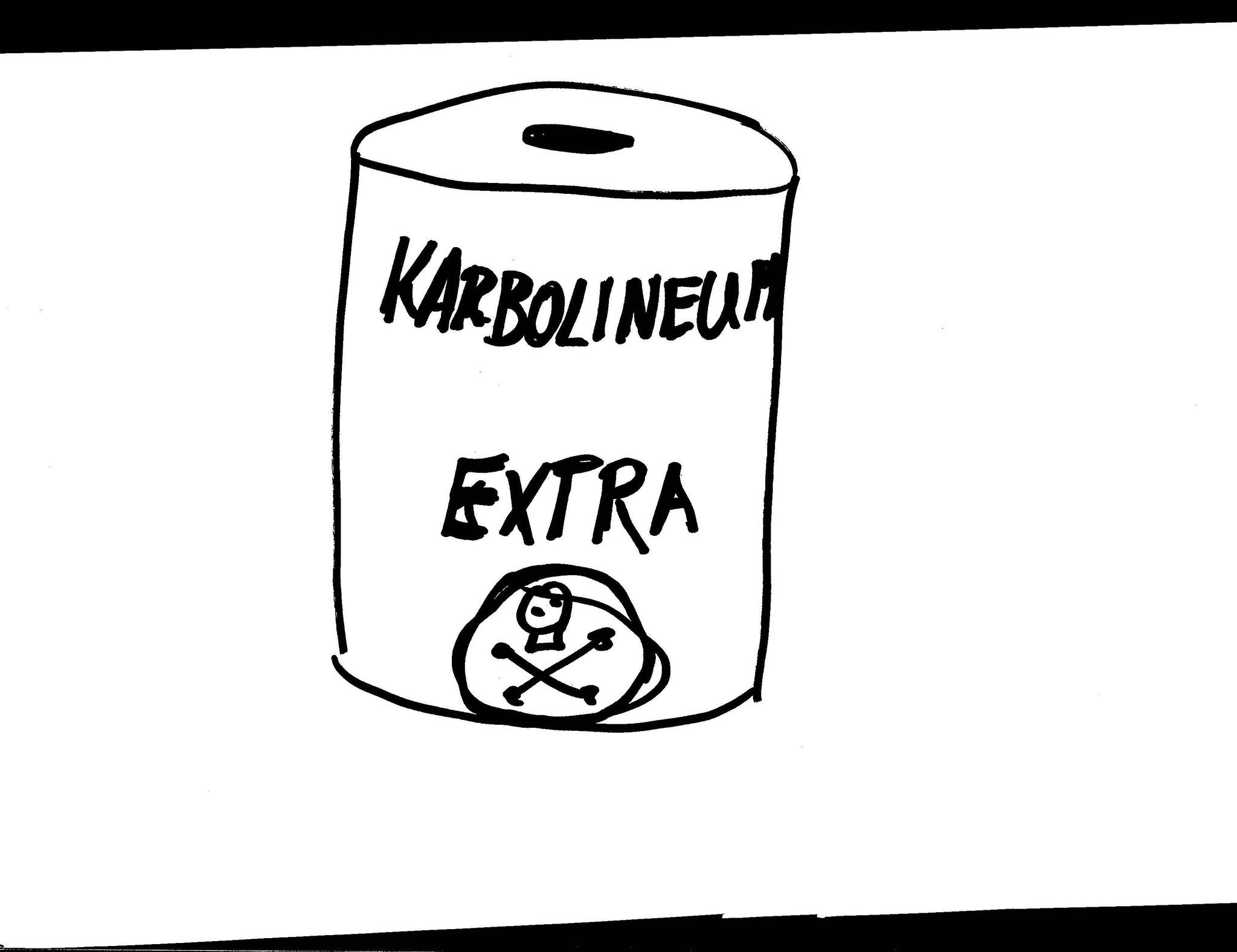 Nátěrová hmota a Harmasan u Vystřelenýho oka