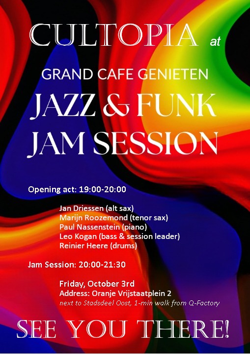 Cultopia: Jazz & Funk Jam Session