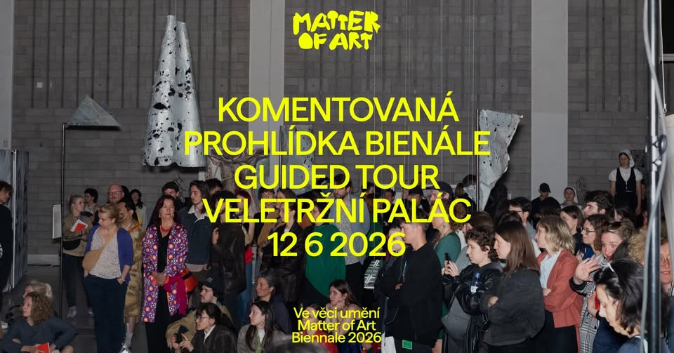 Komentovaná prohlídka | Guided tour | [CZ] [EN] | Biennale Matter of Art 2026