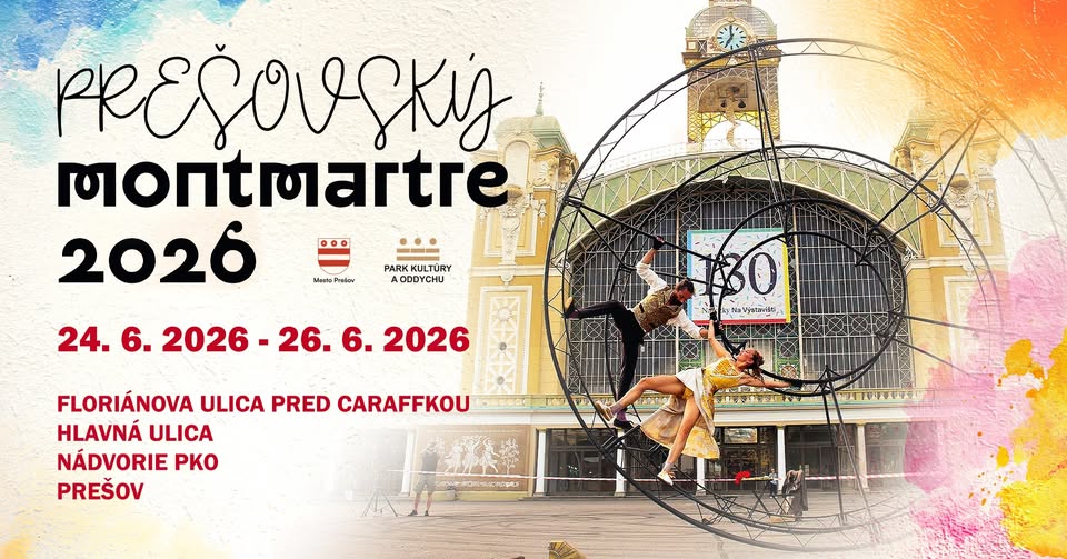 🎨 PREŠOVSKÝ MONTMARTRE 2026 🎭