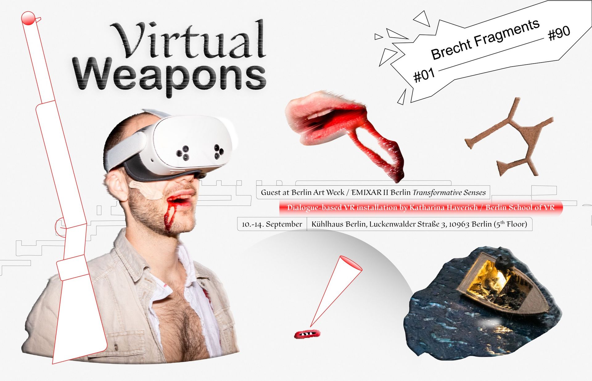 Berlin Art Week: VIRTUAL WEAPONS @ EMIXAR II Berlin