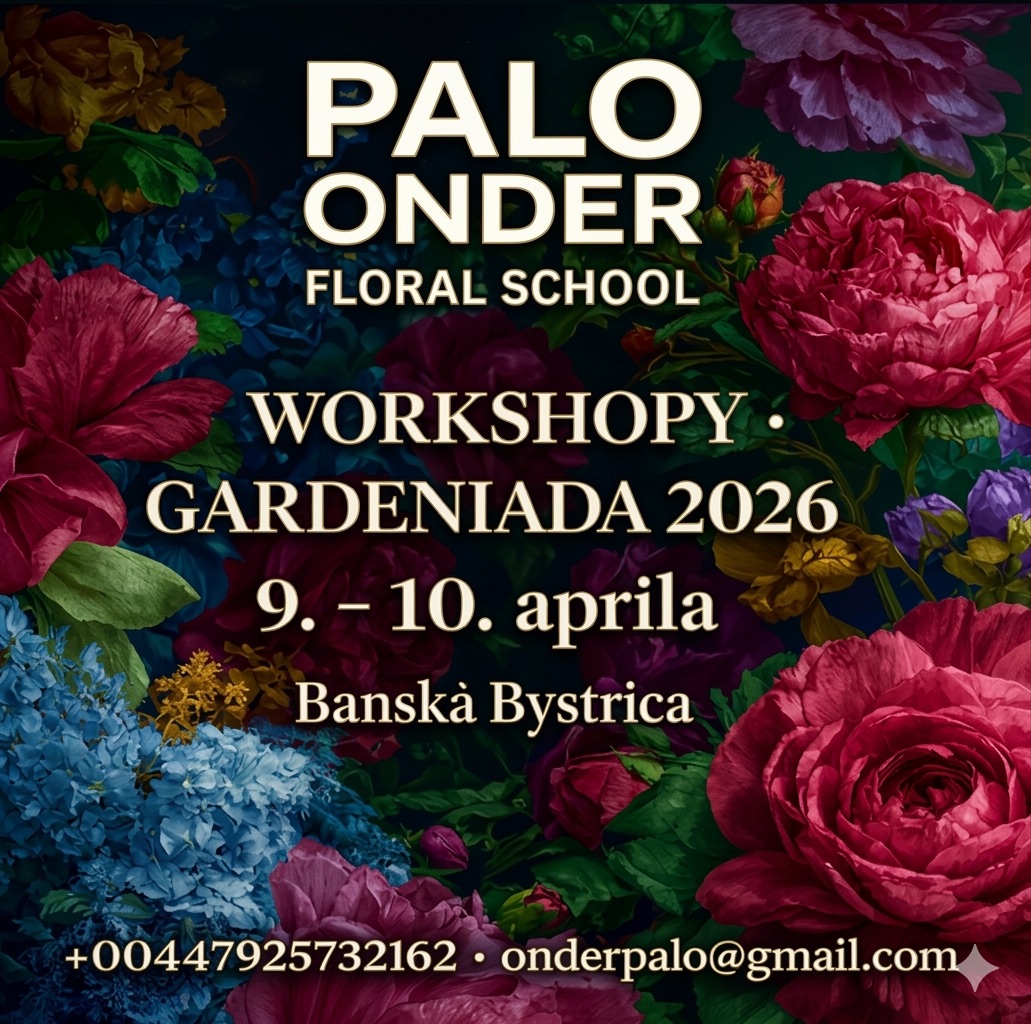 ORIENTAL BLOOM – Floristické sympózium Pala Ondera na Gardeniáde v Banskej Bystrici