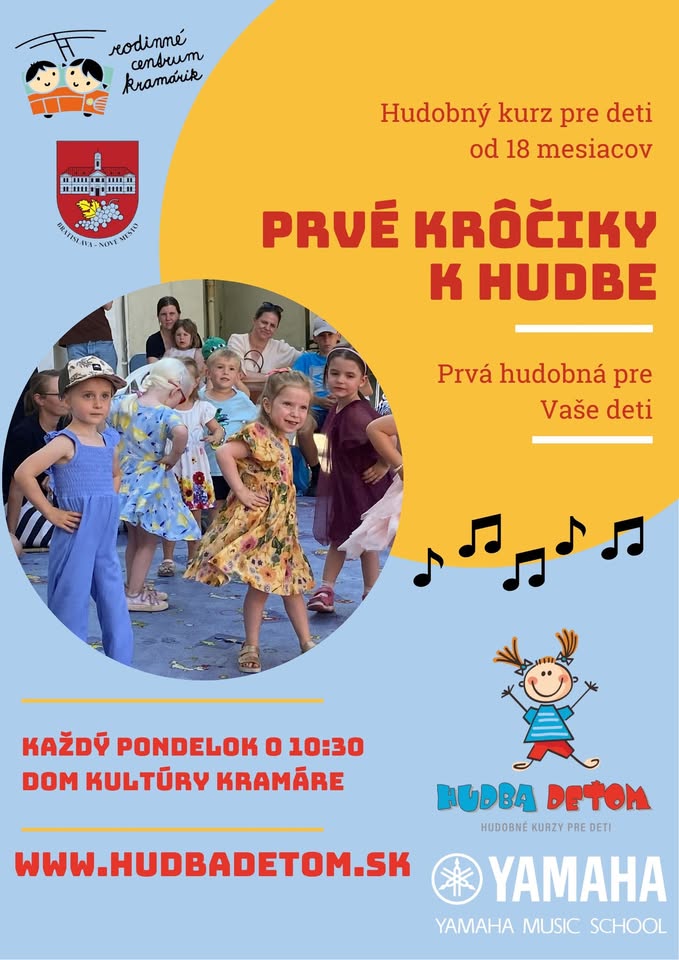 Začiatok hudobného krúžku Prvé krôčiky k hudbe