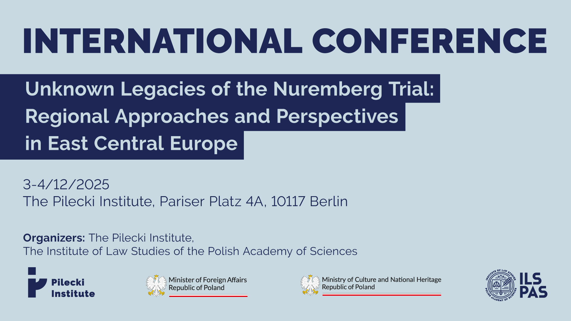 Unknown Legacies of the Nuremberg Trial: Regional Approaches and Perspectives in CEE