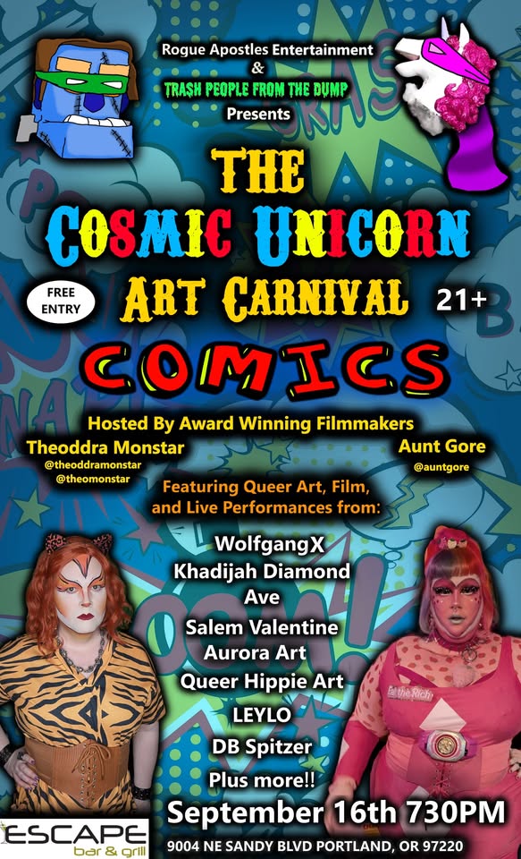 The Cosmic Unicorn Art Carnival "Comics"