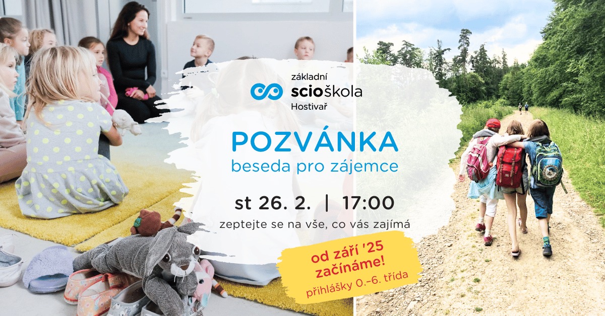 Beseda pro zájemce | od záři '25 začínáme!