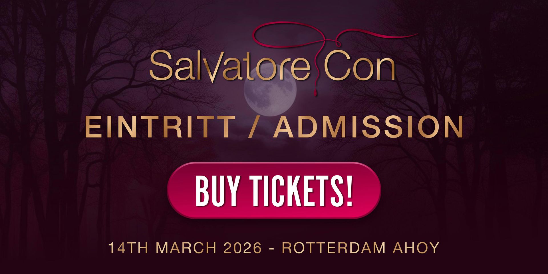 ADMISSION @ Salvatore Con Rotterdam 2026