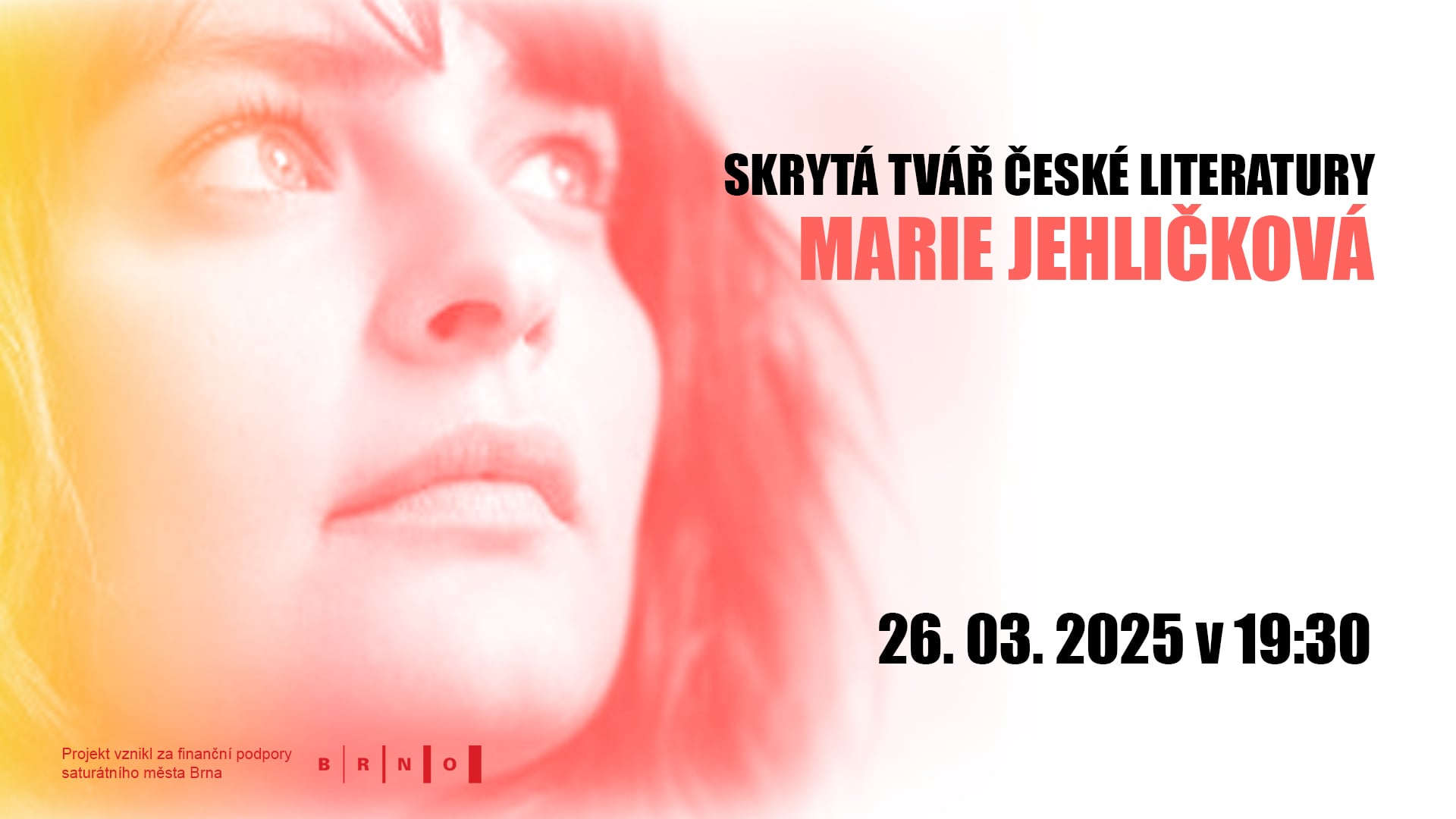 Skrytá tvář české literatury: MARIE JEHLIČKOVÁ