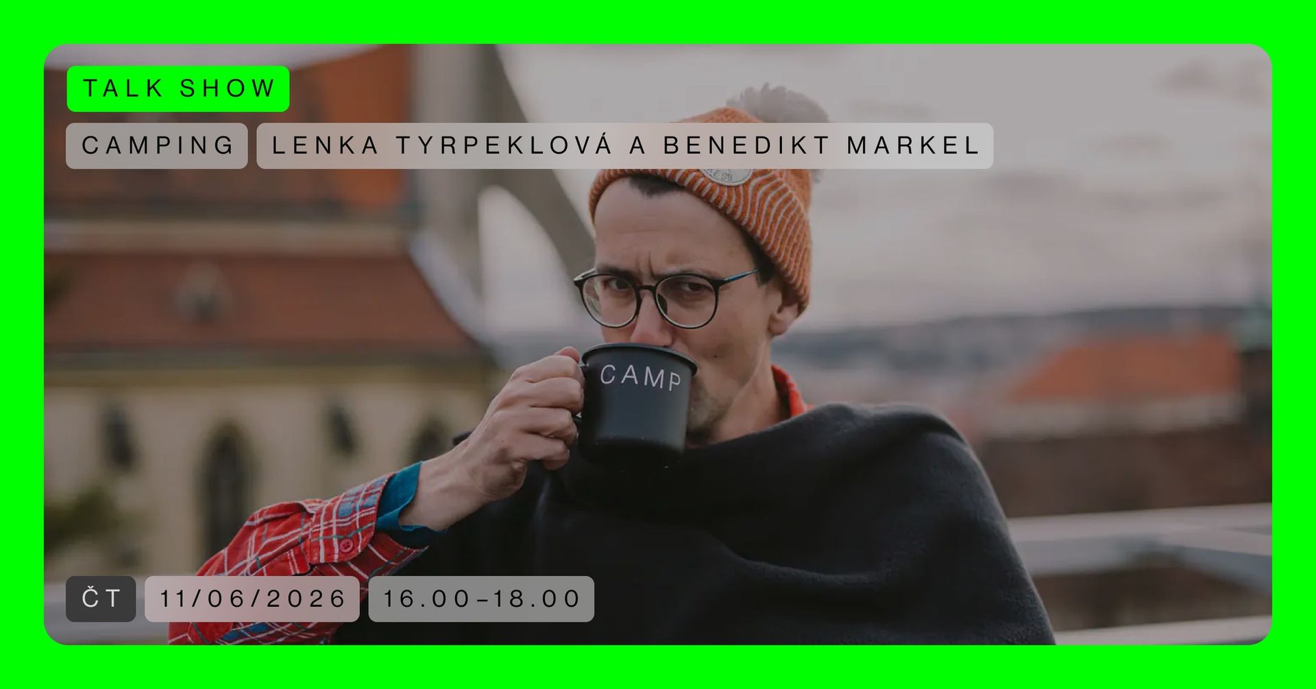 CAMPING 🏕️ Lenka Tyrpeklová a Benedikt Markel